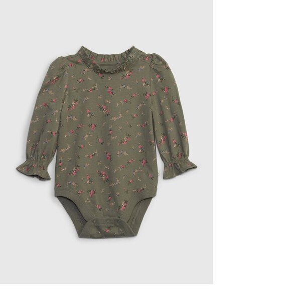 GAP Baby Organic Cotton Mix and Match Printed Bodysuit and Leggings 2-Piece 3-6M - Picture 2 of 9
